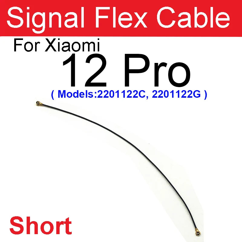 Signal Antenna Flex Cable For Xiaomi 12 12 Pro 12X 12S Pro 12S Ultra Signal Wifi Connector Flex Ribbon Repair Parts