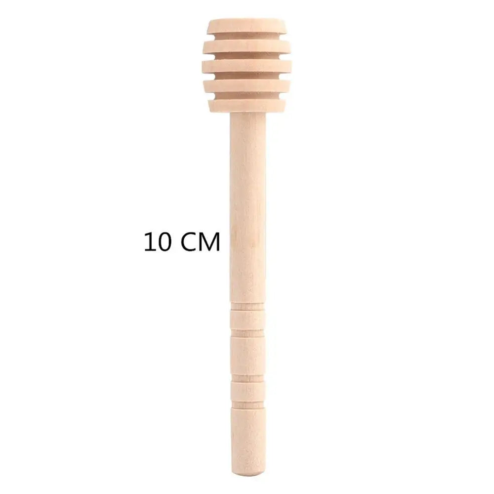 50Pcs Wooden Spoon Set Honey Spoon Mixing Dispenser Stirring Stick Candy Bar Dipper Coffee Milk Tea Jam Rod HoneyKitchen Gadgets