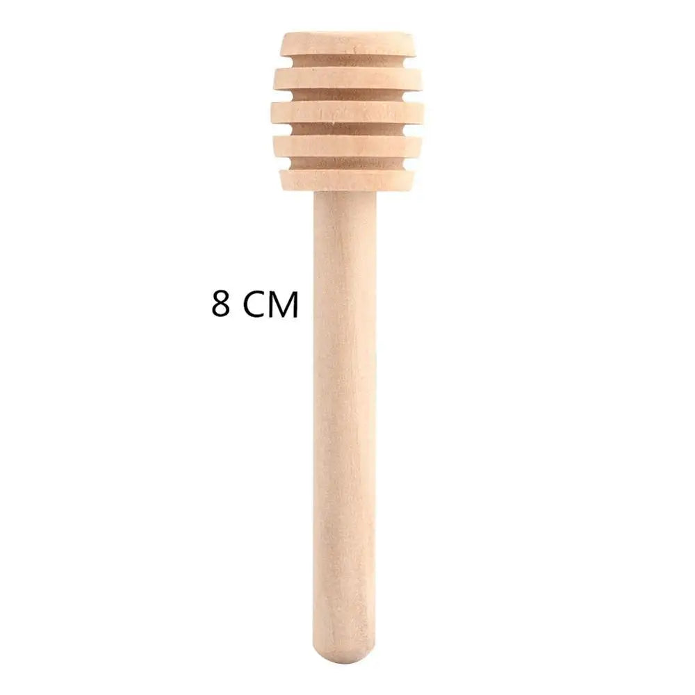 50Pcs Wooden Spoon Set Honey Spoon Mixing Dispenser Stirring Stick Candy Bar Dipper Coffee Milk Tea Jam Rod HoneyKitchen Gadgets