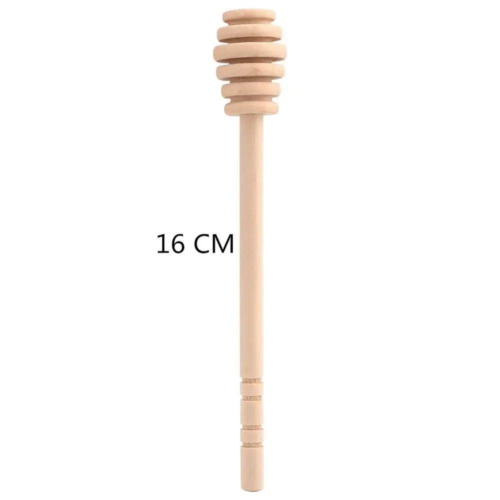 50Pcs Wooden Spoon Set Honey Spoon Mixing Dispenser Stirring Stick Candy Bar Dipper Coffee Milk Tea Jam Rod HoneyKitchen Gadgets