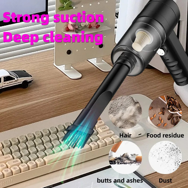15000Pa Portable Car Wireless Vacuum Cleaner Home Sofa Window Cleaning Equipment Handheld Dust Collector Mini Car Dust Blower
