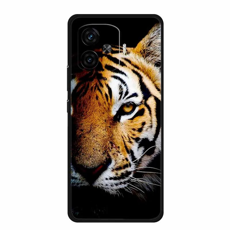 For Vivo iQOO Z9 Turbo Back Cover Case Z9Turbo Phone Cover Black Silicone Soft Coque For Vivo iQOO Z9 Turbo Phone Case 6.78" Bag