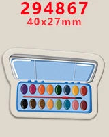 10pcs Clear Acrylic Planar Resin Back To School Themed DIY Bows Keychain Craft Supplies Handmade A294953