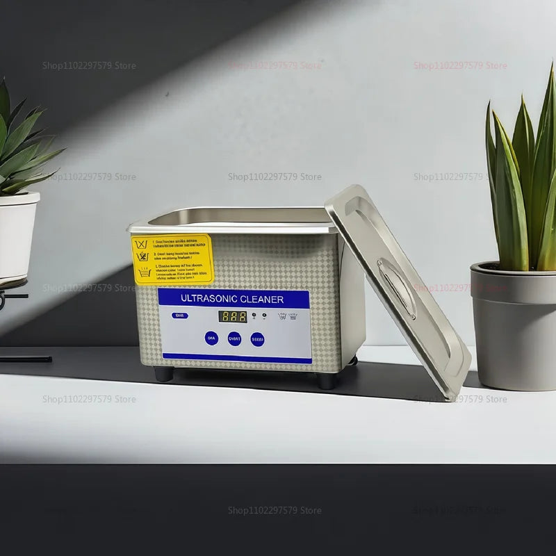 Ultrasonic Cleaner Glasses Watches Dentures High Frequency Vibration Cleaning Machine for Eyewear Jewelry and Dental Tools