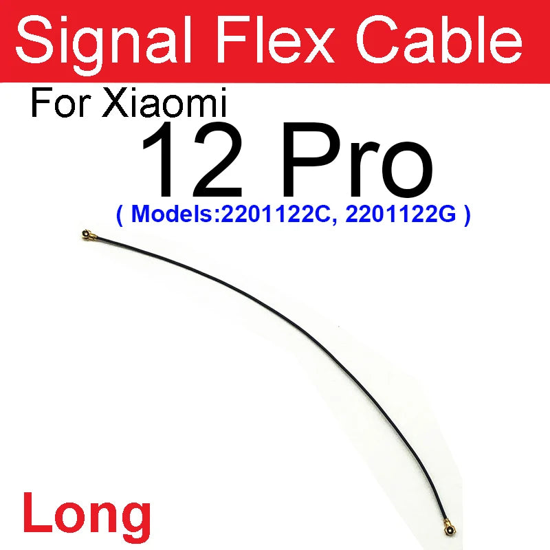 Signal Antenna Flex Cable For Xiaomi 12 12 Pro 12X 12S Pro 12S Ultra Signal Wifi Connector Flex Ribbon Repair Parts