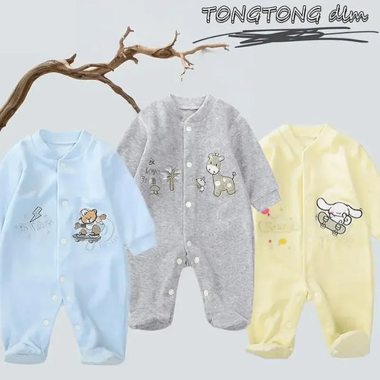Baby Girl Clothes For Baby Clothes 0 To 12 Months Boys Clothing Newborn Baby Things Bodysuits One-pieces Cartoon Fleece Pajamas