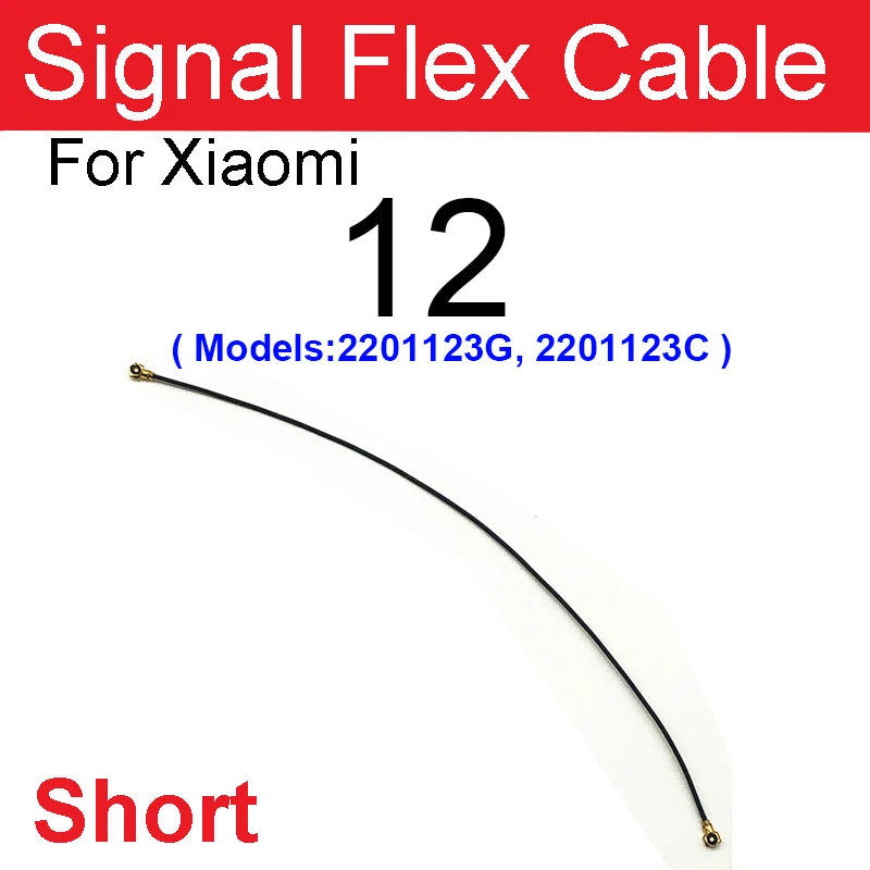 Signal Antenna Flex Cable For Xiaomi 12 12 Pro 12X 12S Pro 12S Ultra Signal Wifi Connector Flex Ribbon Repair Parts