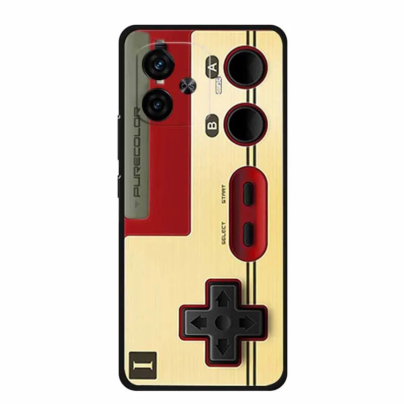 For Vivo iQOO Z9 Turbo Back Cover Case Z9Turbo Phone Cover Black Silicone Soft Coque For Vivo iQOO Z9 Turbo Phone Case 6.78" Bag