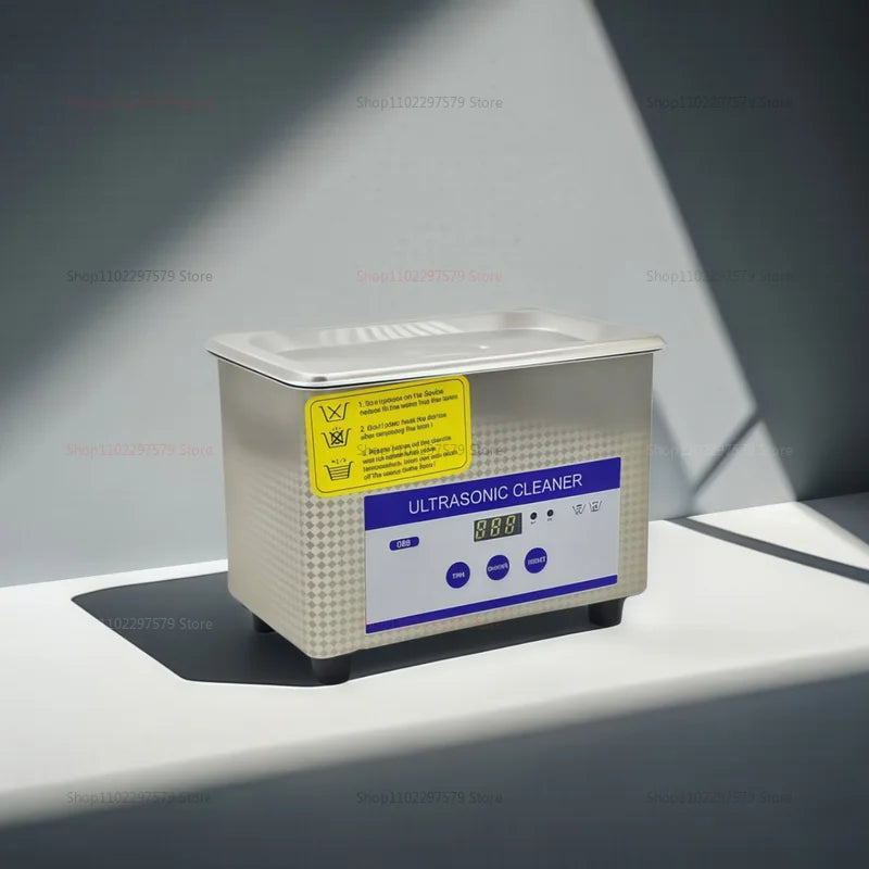 Ultrasonic Cleaner Glasses Watches Dentures High Frequency Vibration Cleaning Machine for Eyewear Jewelry and Dental Tools