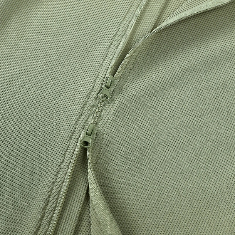 Summer Ribbed Bamboo Baby Romper Infant Clothing 3M-3Y Short Sleeve Rompers Newborn Baby Boys Girl Zipper Clothes