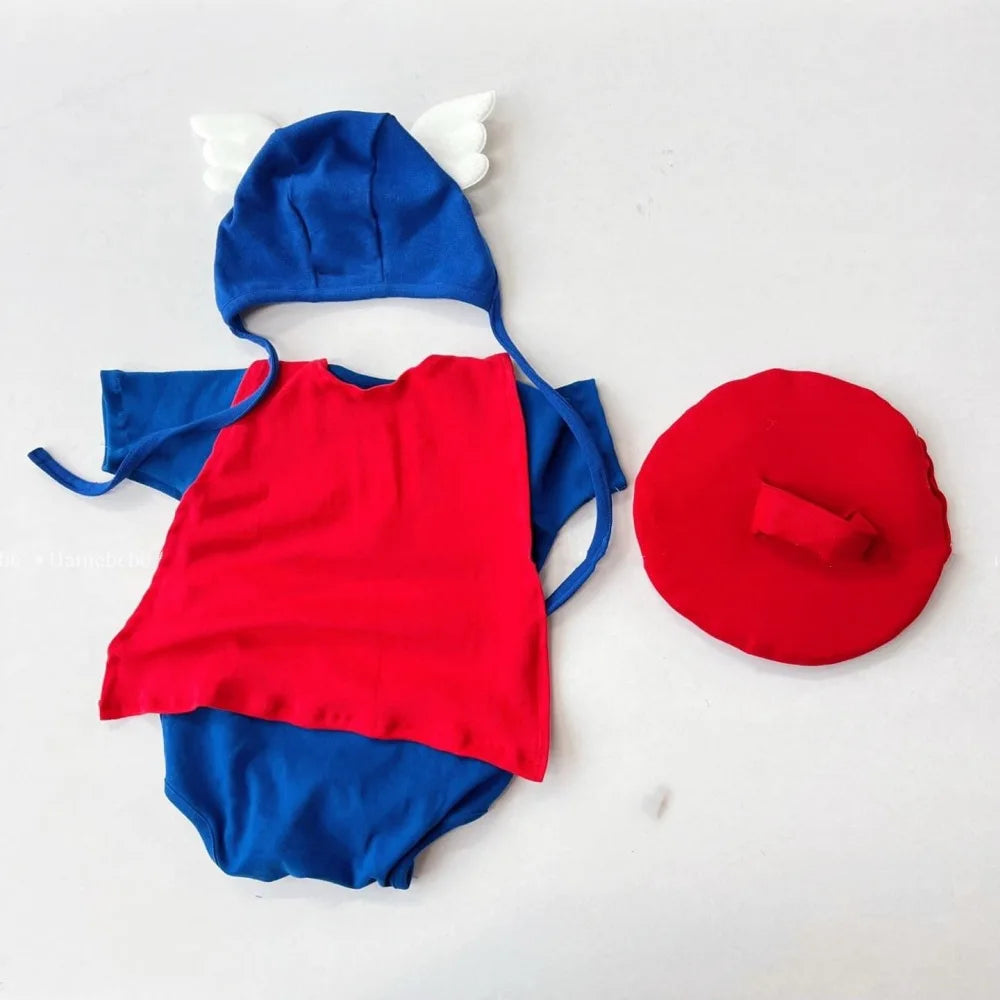 South Korea baby clothes Summer new baby Boy Onesie INS Romper children's suit 100 days photo Baby Party Costume 100% Cotton