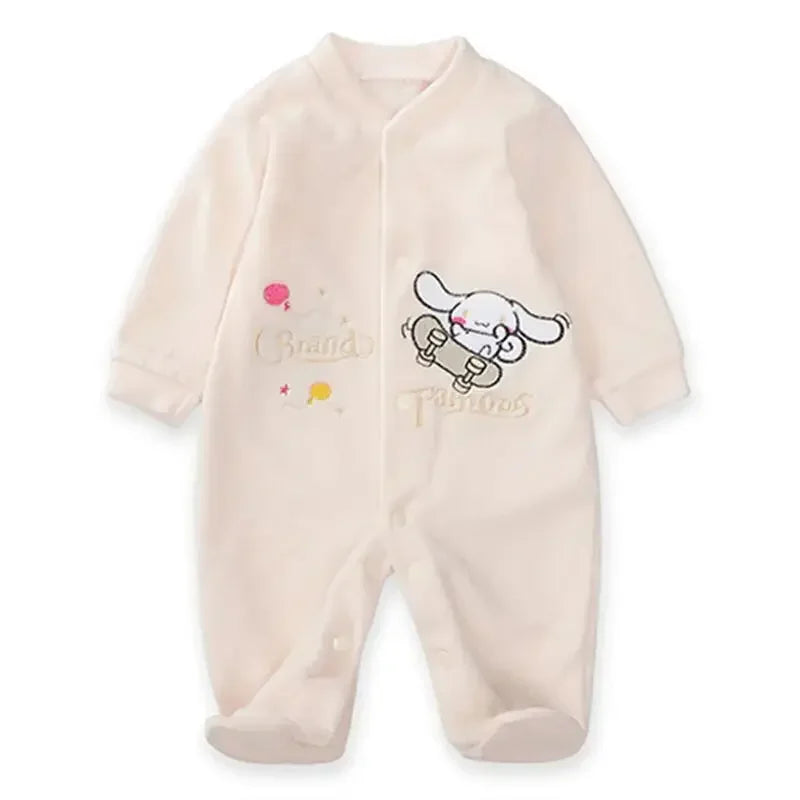 Baby Girl Clothes For Baby Clothes 0 To 12 Months Boys Clothing Newborn Baby Things Bodysuits One-pieces Cartoon Fleece Pajamas
