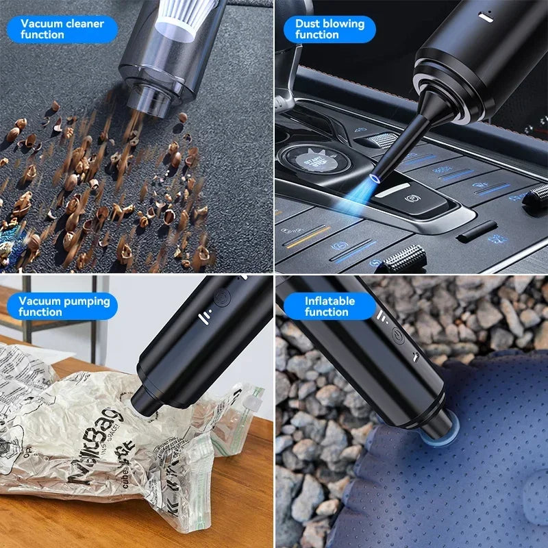 Xiaomi Dust Collector Portable Vacuum Cleaner Powerful Suction electric Wireless Smart Home Cleaning Car Vacuum Cleaner New