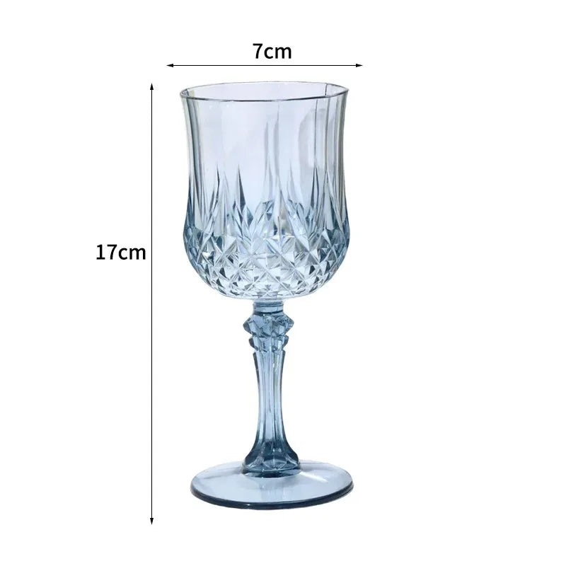 12-36PCS Shatterproof Tall Plastic Champagne Flutes Reusable Wine Glasses for Wedding Party Outdoor Picnic  Drinkware Decoration