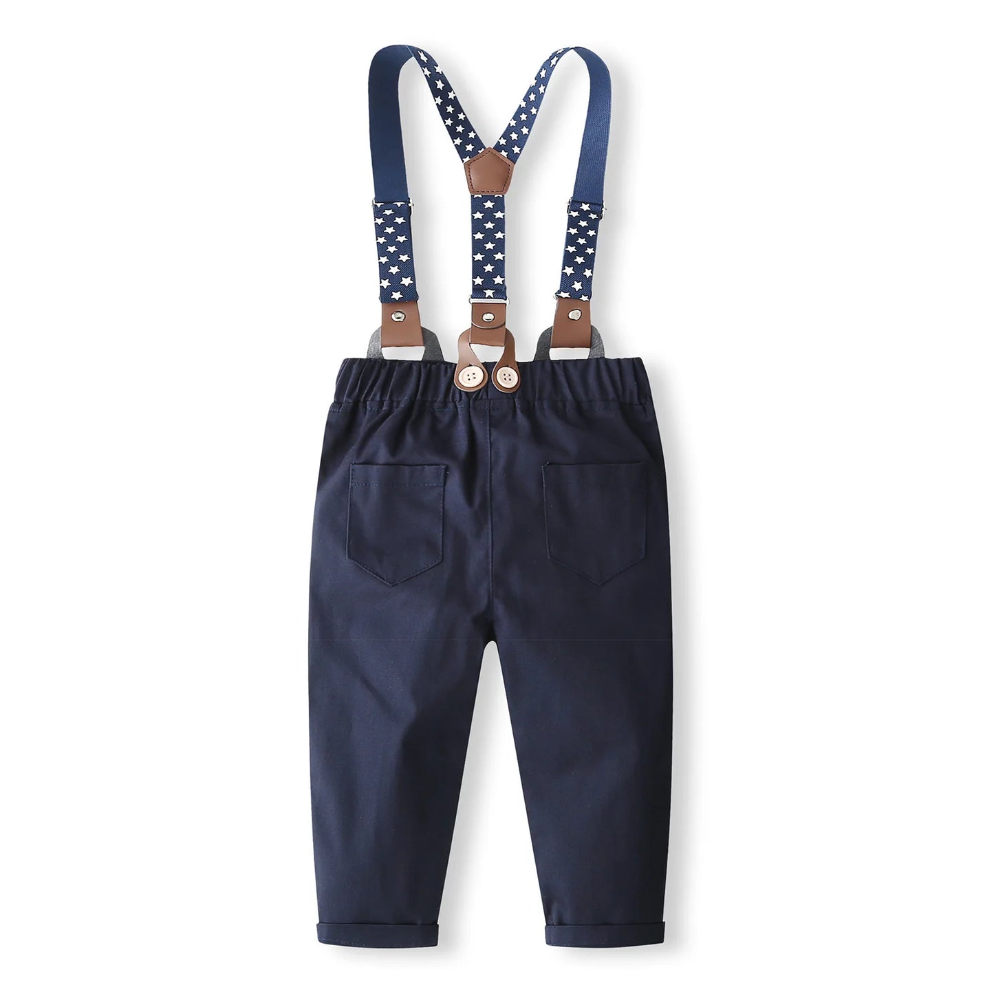 Gentleman Baby Clothes Dressy Outfits for Baby Boys Baby Suit Dress Baby for Boy Kids Clothes Boys Hat+Romper+Shoes+Socks+Pants