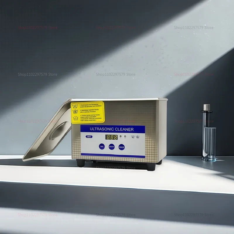 Ultrasonic Cleaner Glasses Watches Dentures High Frequency Vibration Cleaning Machine for Eyewear Jewelry and Dental Tools