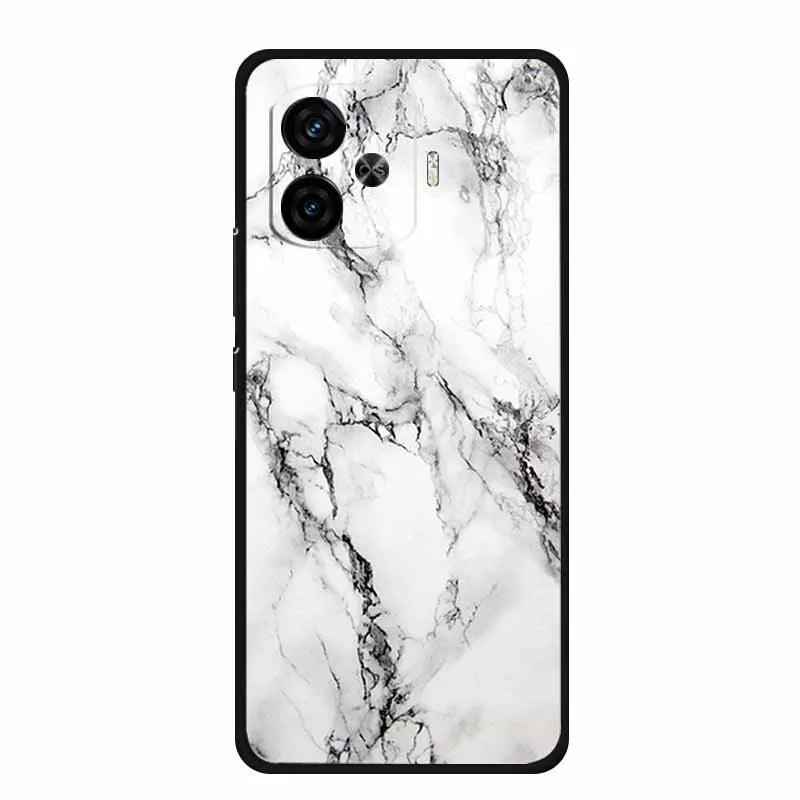 For Vivo iQOO Z9 Turbo Back Cover Case Z9Turbo Phone Cover Black Silicone Soft Coque For Vivo iQOO Z9 Turbo Phone Case 6.78" Bag