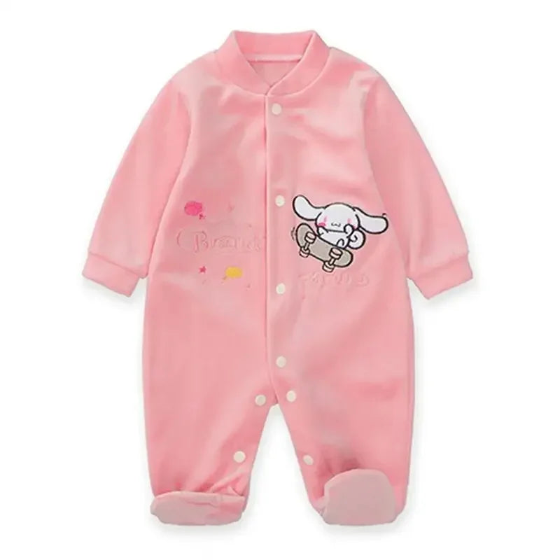 Baby Girl Clothes For Baby Clothes 0 To 12 Months Boys Clothing Newborn Baby Things Bodysuits One-pieces Cartoon Fleece Pajamas