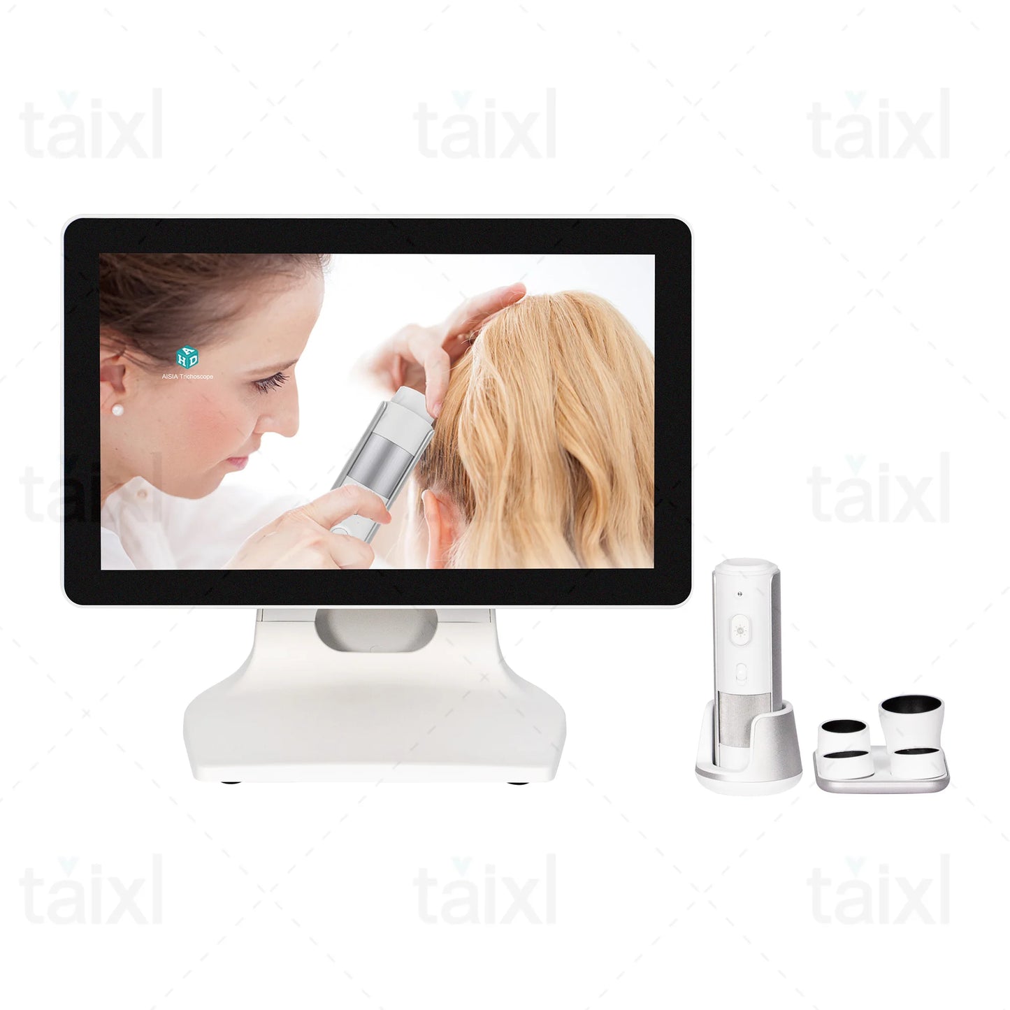 Professional Handheld Mini Intelligent AI Hair Detector Hair Analyzer Analysis Scalp Care Scalp Hair Follicle Analyzer Salon Spa