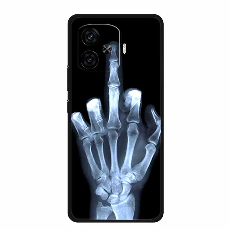 For Vivo iQOO Z9 Turbo Back Cover Case Z9Turbo Phone Cover Black Silicone Soft Coque For Vivo iQOO Z9 Turbo Phone Case 6.78" Bag