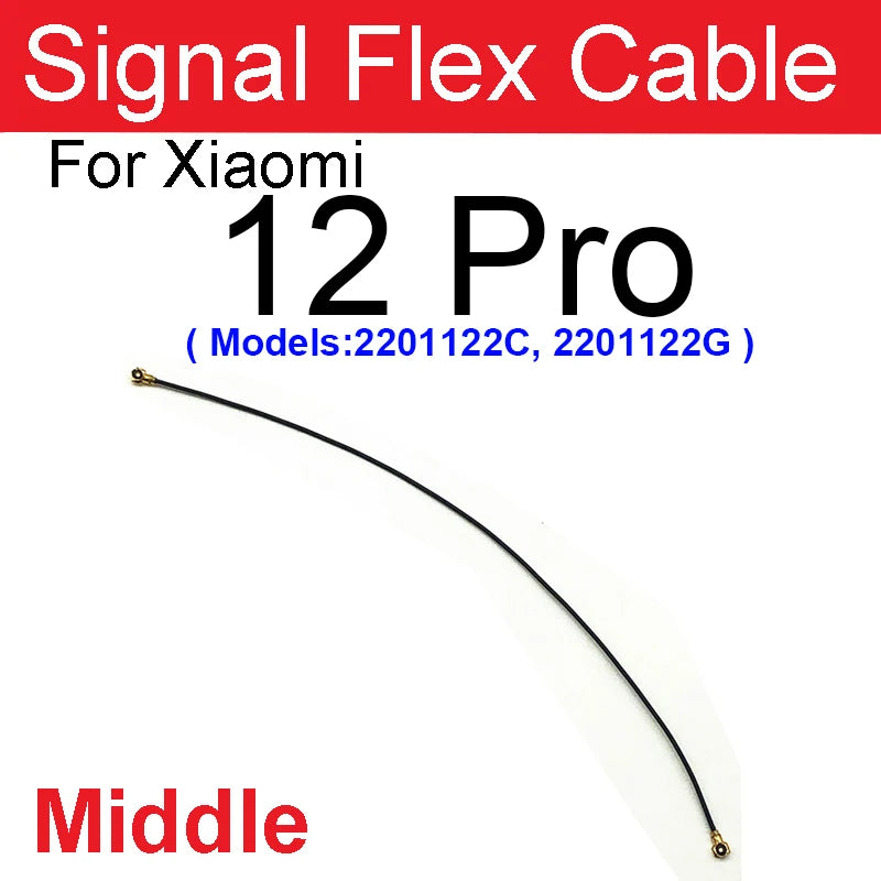 Signal Antenna Flex Cable For Xiaomi 12 12 Pro 12X 12S Pro 12S Ultra Signal Wifi Connector Flex Ribbon Repair Parts