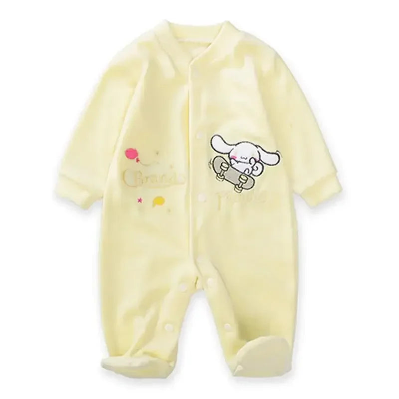 Baby Girl Clothes For Baby Clothes 0 To 12 Months Boys Clothing Newborn Baby Things Bodysuits One-pieces Cartoon Fleece Pajamas