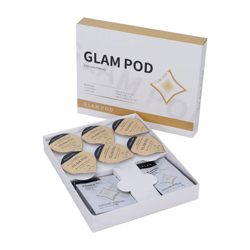 CO2 Pod Glam Pod For Bubble Facial Machine Facial Spa Revive Pods For Aqua Facial Machine Skincare CO2 Serum Gels Glam Pod