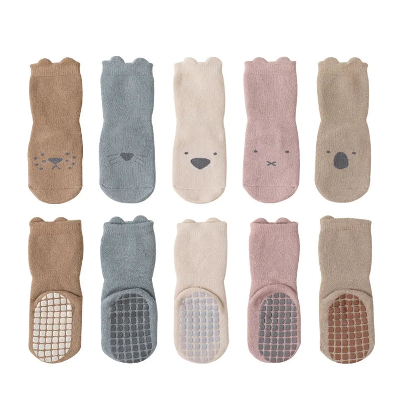 Children's Socks Autumn Winter Thicken Baby Socks Anti Slip Newborn Baby Warm Floor Socks Cotton Infant Kid Socks For Girls Boy