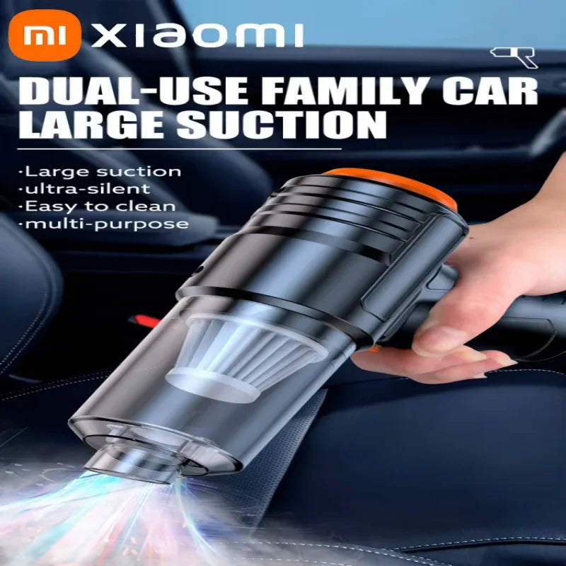 Xiaomi Car Vacuum Cleaner Portable Wireless Large Suction Dust Mini Handheld Car Cleaner Blowing Suction Integrated Dust Blower