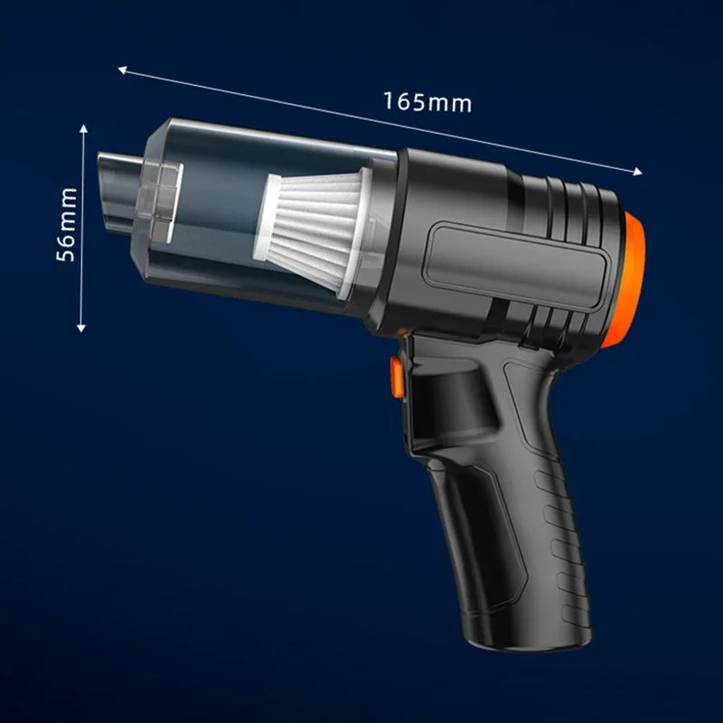 Xiaomi Car Vacuum Cleaner Portable Wireless Large Suction Dust Mini Handheld Car Cleaner Blowing Suction Integrated Dust Blower