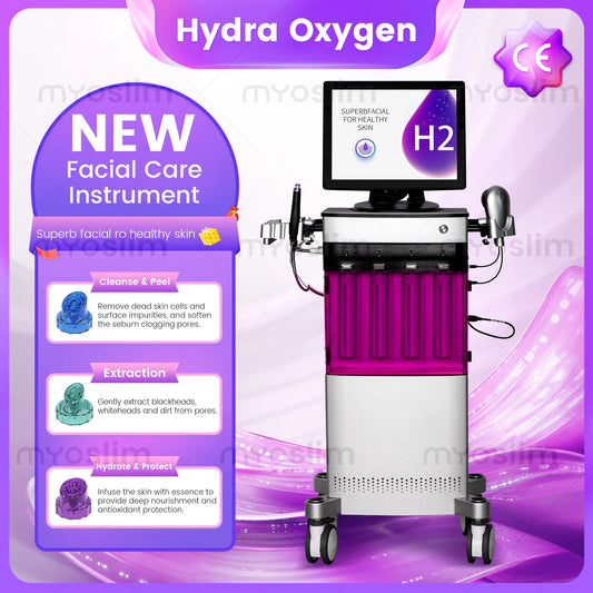 Hydra oxygen ultra clear facial deep cleansing and skin-revitalizing beauty instrument nourishes and moisturizes salons